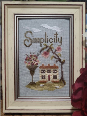 Words of Wisdom - Simplicity (By the Bay Needleart)