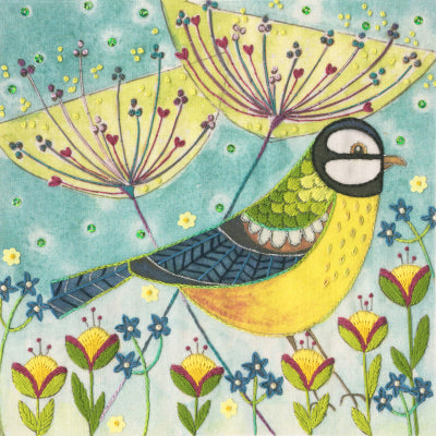 Blue Tit Embroidery Kit (Bothy Threads)