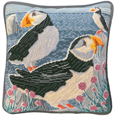 Sea Thrift Clifftops Cushion (Bothy Threads)