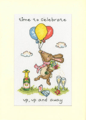 Card - Up, Up And Away (Bothy Threads)