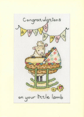 Card - Little Lamb (Bothy Threads)