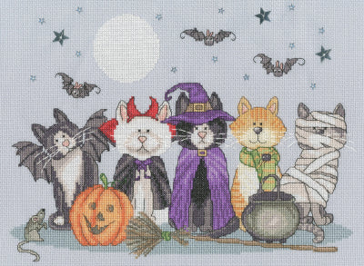 Fiendish Felines (Bothy Threads)