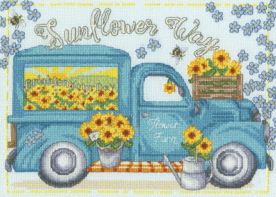 Sunflower Way - Pick Your Own (Bothy Threads)