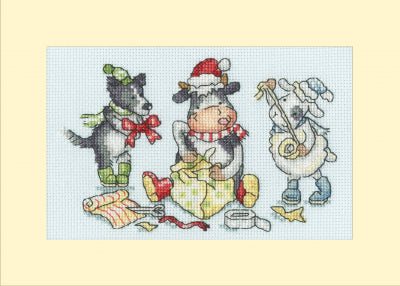 Card - Ribbon & Gift! (Bothy Threads)