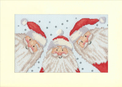 Santa Selfie - Christmas Card (Bothy Threads)