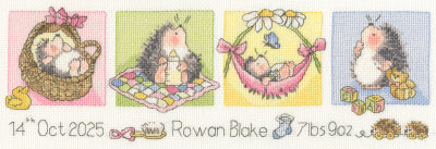 Little Hoglet - Birth Announcement (Bothy Threads)