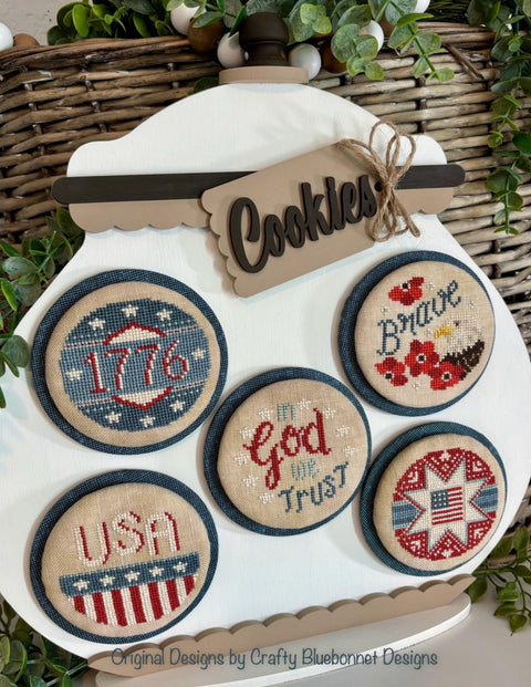 Baked Fresh: Patriotic Cookies (Crafty Bluebonnet Designs)