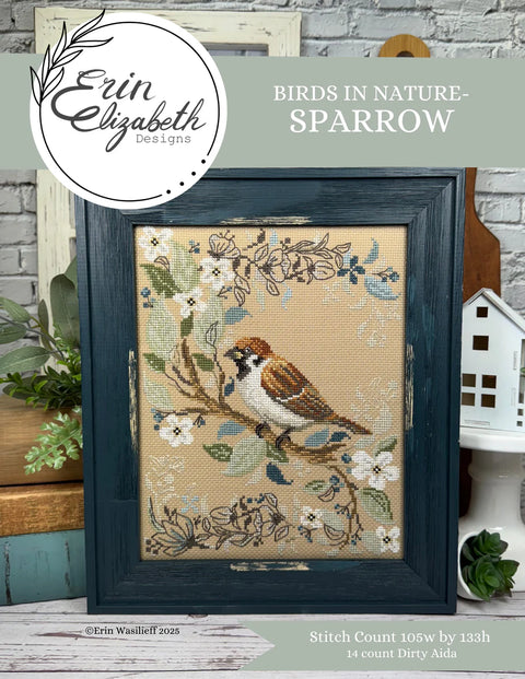 Birds in Nature - Sparrow (Erin Elizabeth)
