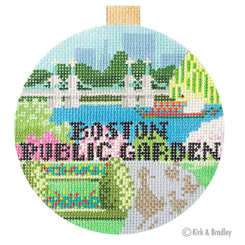 Travel Round - Boston Public Garden (Kirk and Bradley)