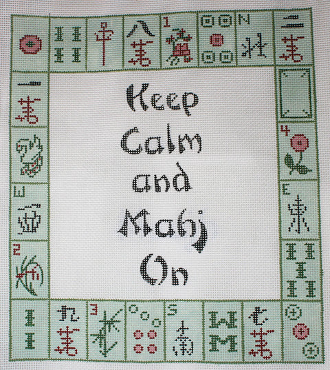 Keep Calm and Mahj On (Fleur de Paris)