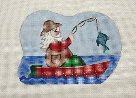 Santa Fishing (Cheryl & Annie)