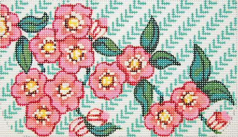Cosmetic Bag - Cherry Blossoms (Trubey Designs)