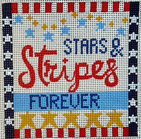 Stars and Stripes Forever Square (Danji Designs)