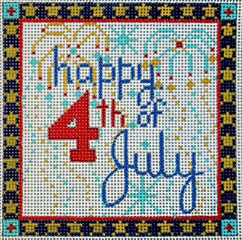 Happy 4th of July Square (Danji Designs)