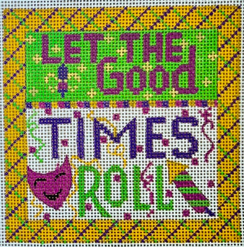 Let the Good Times Roll Square (Danji Designs)