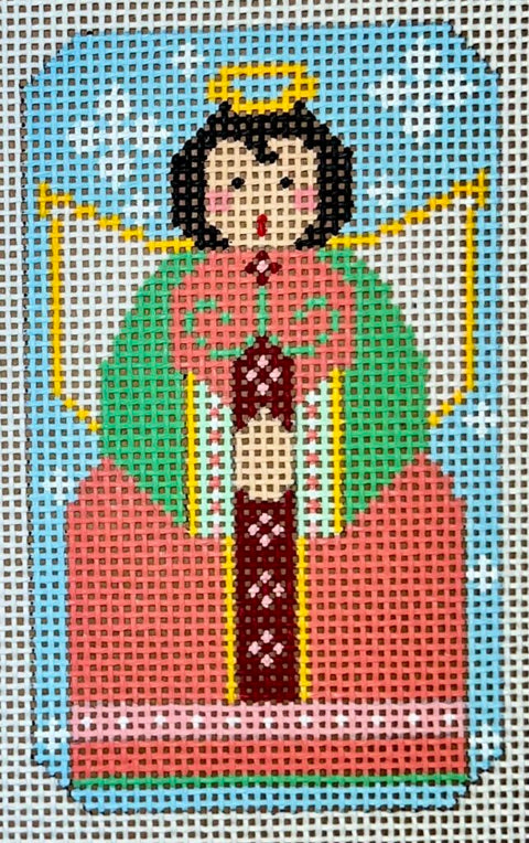 Coral Angel Ornament (Danji Designs)