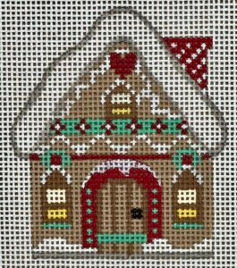 Gingerbread House Ornament CH-1257 (Danji Designs)