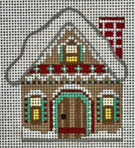 Gingerbread House Ornament CH-1258 (Danji Designs)