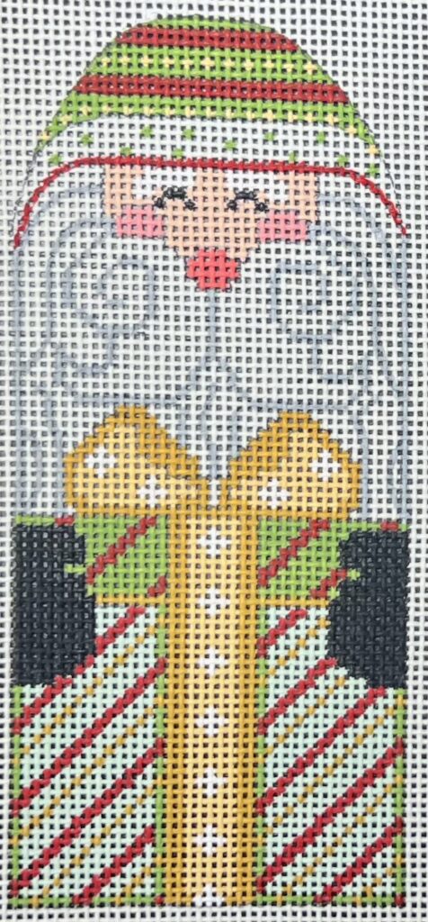 Santa w/White Present (CH Designs)