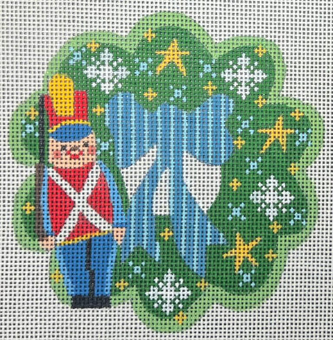 Wreath Ornament - Toy Soldier (CH Designs)