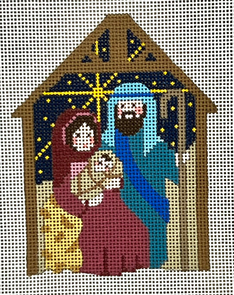 Holy Family Manger (Danji Designs)