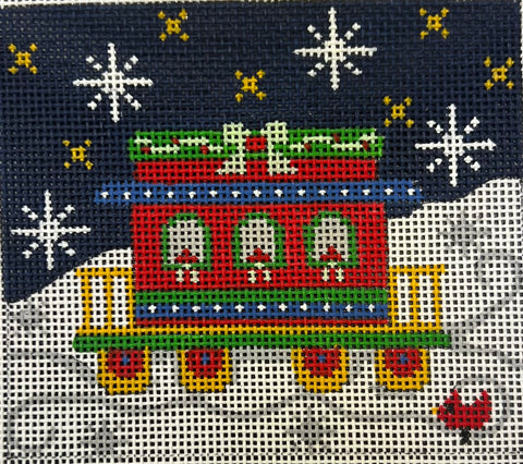 Train Caboose Ornament (Danji Designs)