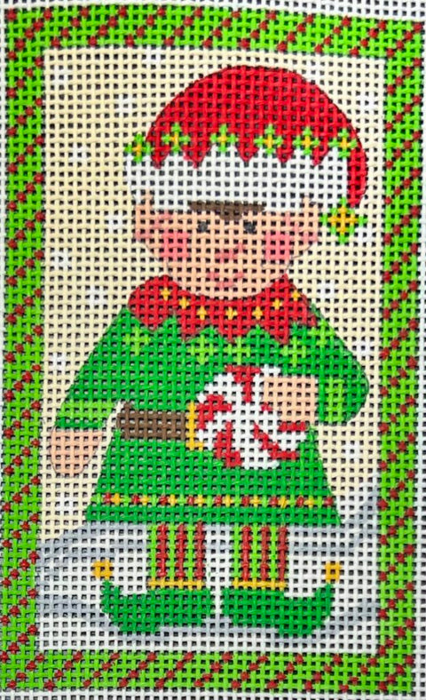 Elf Holding Peppermint  - 13M (CH Designs)