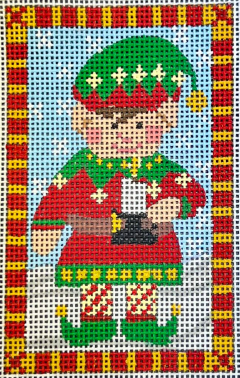 Elf Holding Candle - 18M (CH Designs)