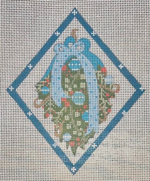 Diamond - Blue Ornaments (Danji Designs)