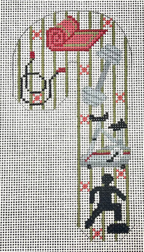 Exercise Candy Cane (CH Designs)