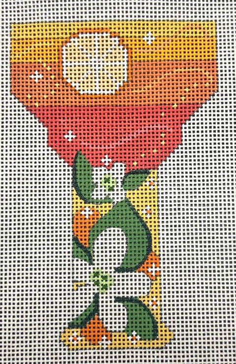 Cocktail Scissors Case/Tequila Sunrise (CH Designs)