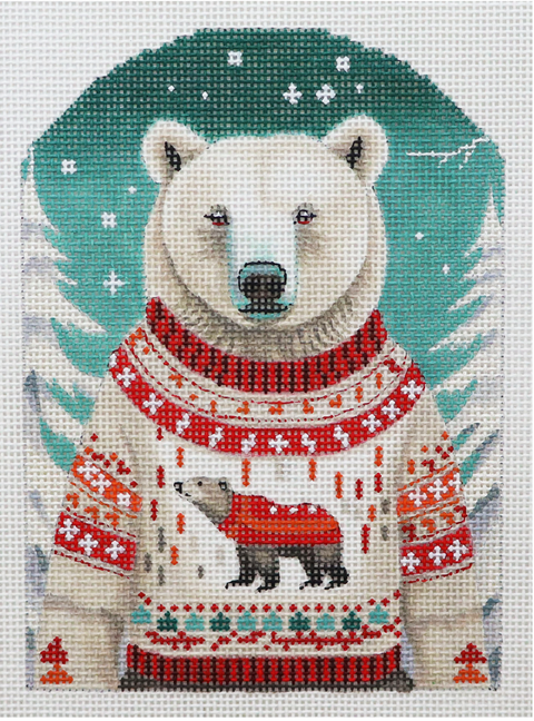 Polar Bear 1 (Lani's Needlepoint)