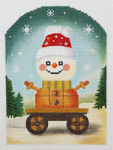 Snowman 1 (Lani's Needlepoint)