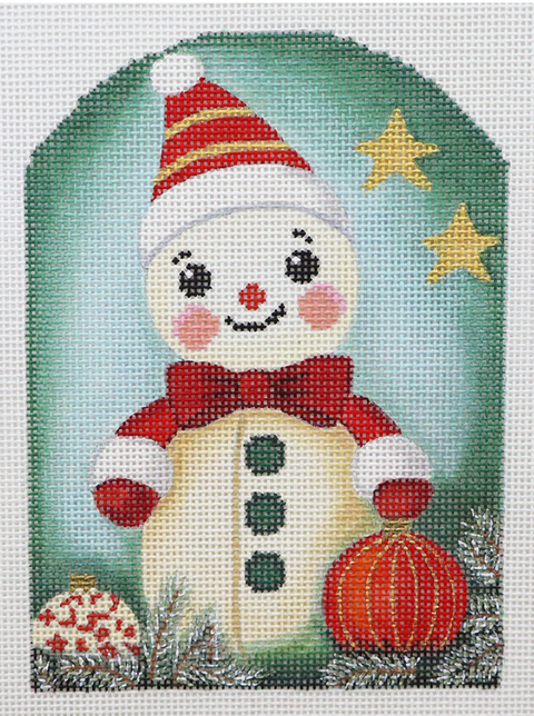 Snowman 2 (Lani's Needlepoint)