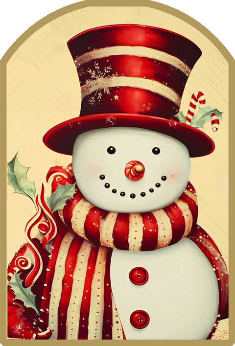 Snowman 3 (Lani's Needlepoint)