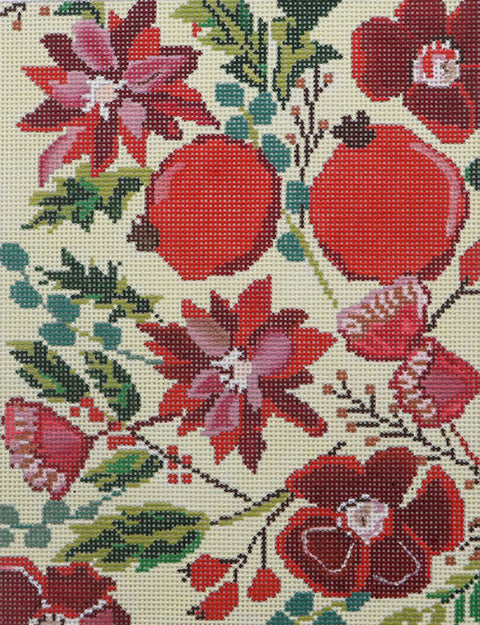 Pomegranate/Poinsettia (Cooper Oaks)