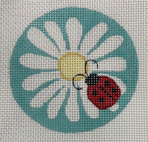 Ladybug Round (Purple Palm Designs)