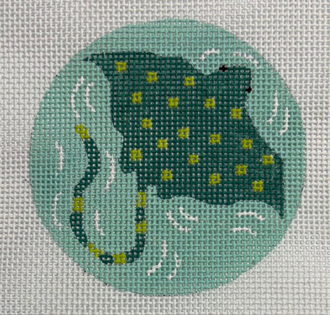 Spotted Ray Round (Purple Palm Designs)