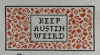Keep Austin Weird - Orange (Kates Finepoint Designs)