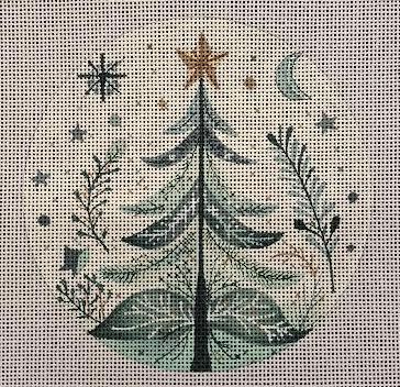 Christmas Tree Fantasy 1 (Mindys Needlepoint)