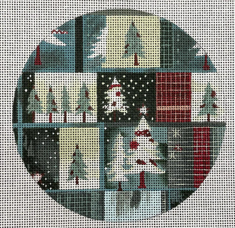 Christmas Tree Ornament / CLH-3 (Mindys Needlepoint)