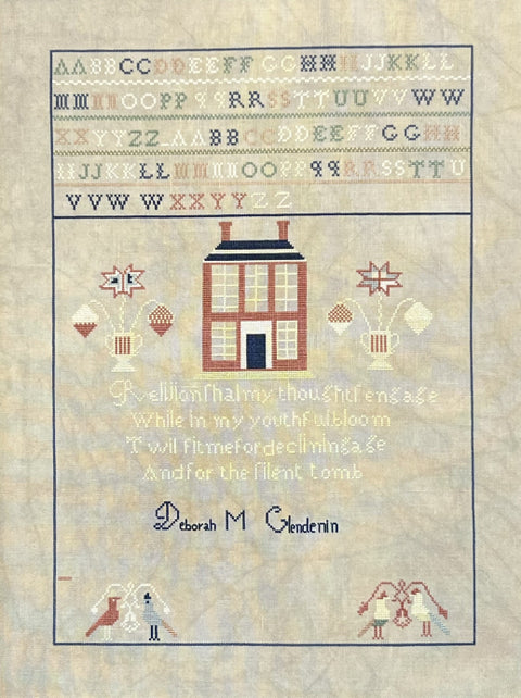 Deborah M. Clendenin 1826 (Queentown Sampler Designs)