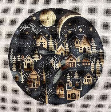 Country Christmas Evening (Mindys Needlepoint)