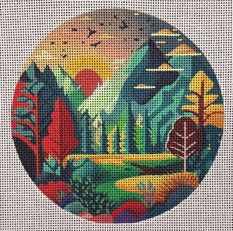 Country Vista 21 (Mindys Needlepoint)