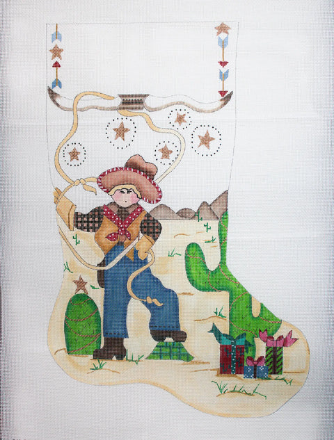 Cowboy Stocking (Cheryl & Annie)