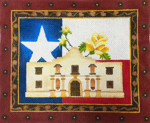 Alamo Yellow Rose - 13M (Denise DeRusha Designs)