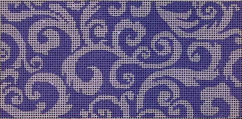Purple Eyeglass Case  (Enriched Stitch)