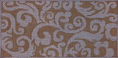 Golden Eyeglass Case  (Enriched Stitch)
