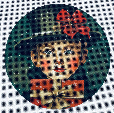Dicken's Christmas Child ON-20 (Mindys Needlepoint)