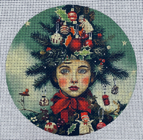 Dicken's Christmas Child ON-22 (Mindys Needlepoint)